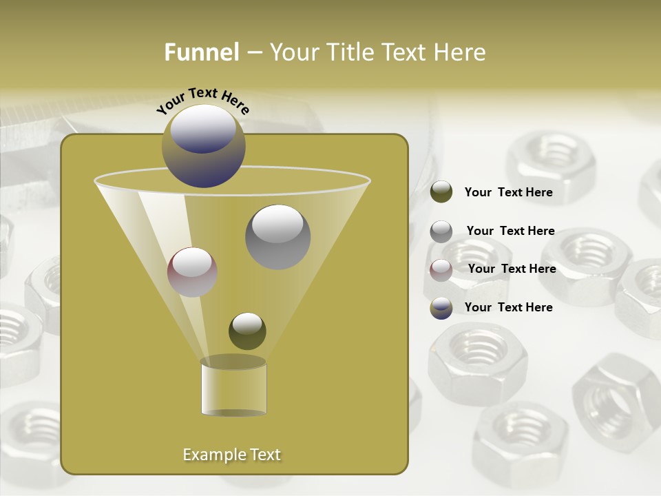 Nobody Equipment Metallic PowerPoint Template