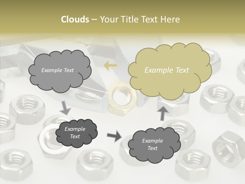 Nobody Equipment Metallic PowerPoint Template