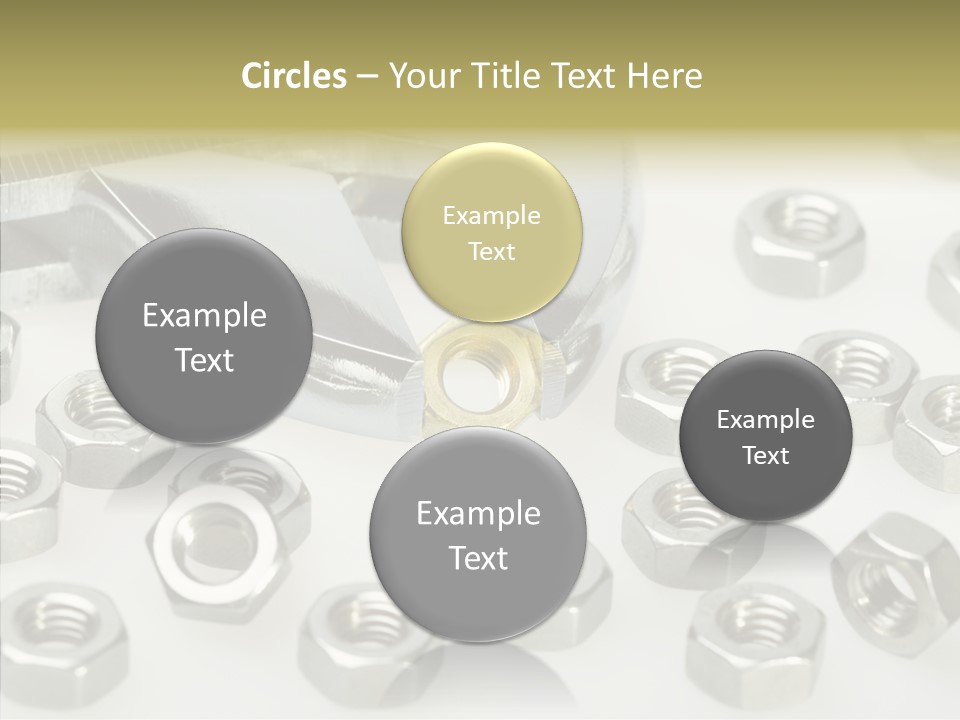 Nobody Equipment Metallic PowerPoint Template