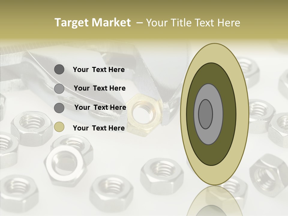 Nobody Equipment Metallic PowerPoint Template