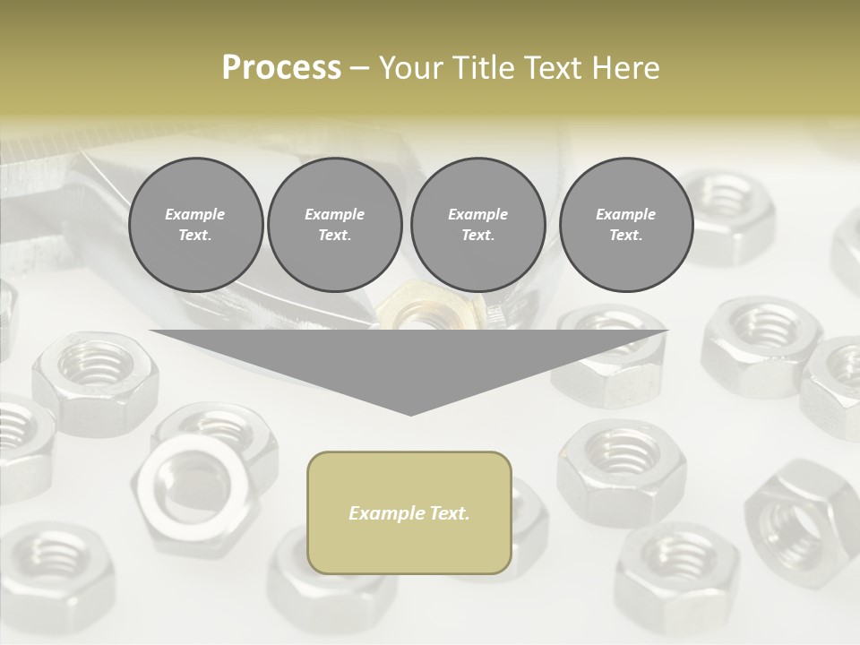 Nobody Equipment Metallic PowerPoint Template