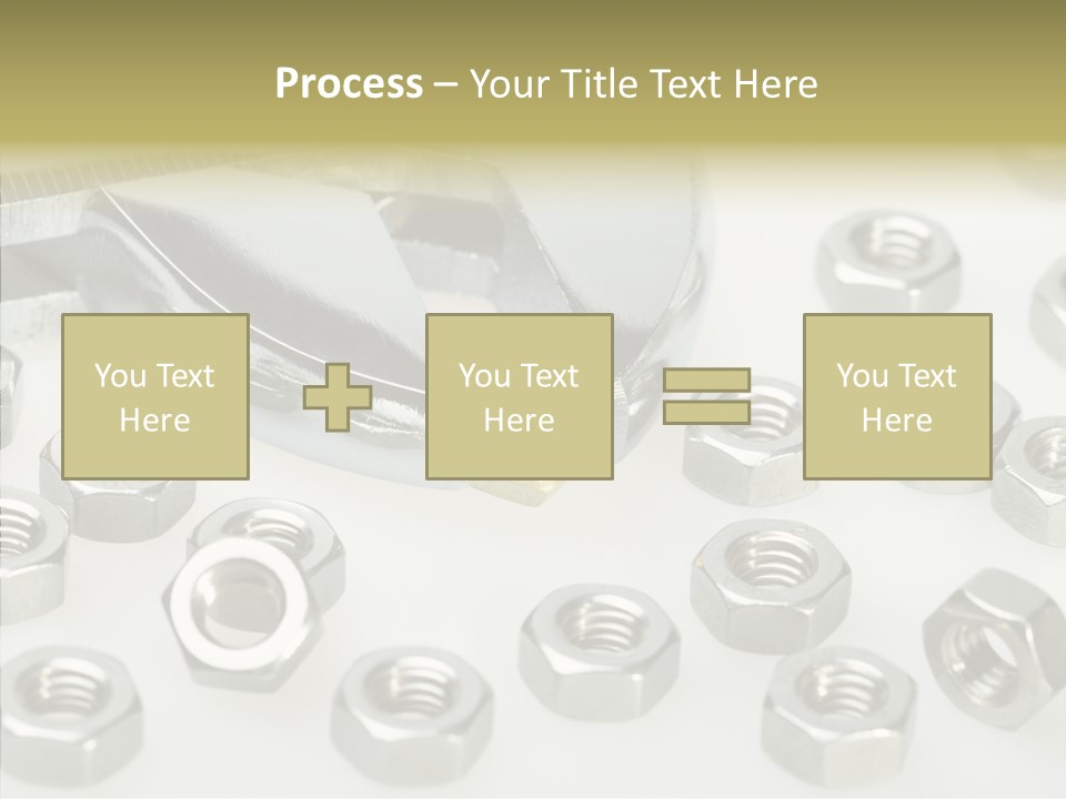Nobody Equipment Metallic PowerPoint Template