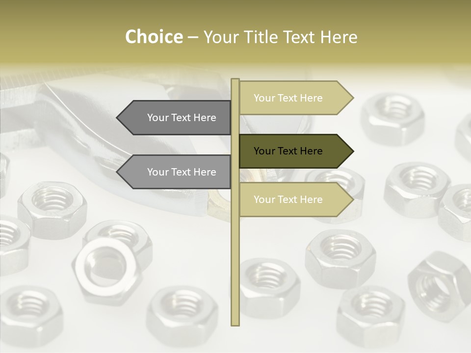 Nobody Equipment Metallic PowerPoint Template