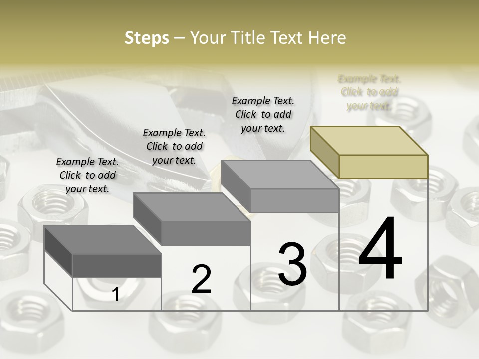 Nobody Equipment Metallic PowerPoint Template