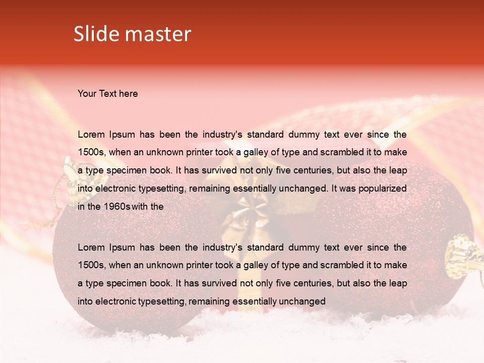 Golden Seasonal Celebrating PowerPoint Template