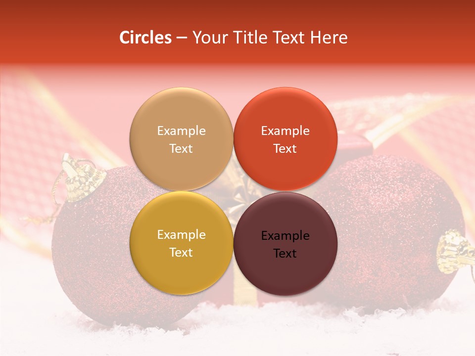 Golden Seasonal Celebrating PowerPoint Template