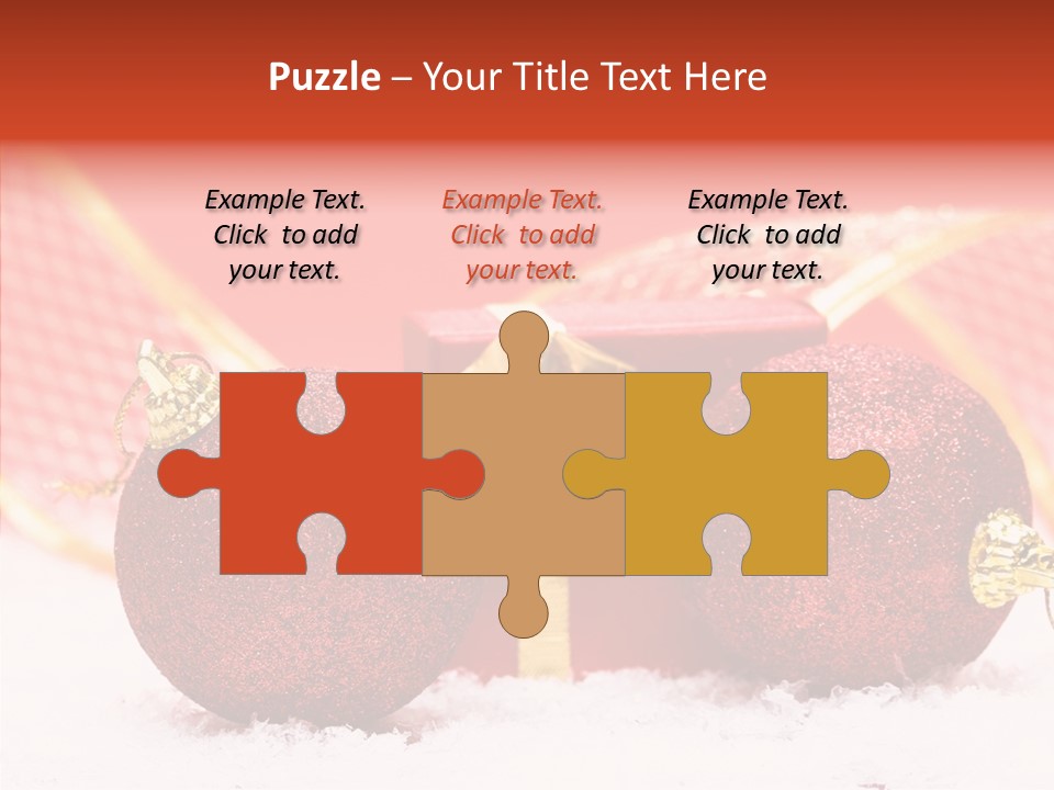 Golden Seasonal Celebrating PowerPoint Template