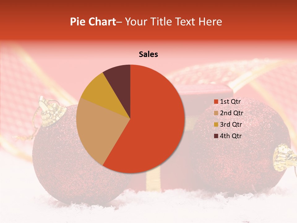 Golden Seasonal Celebrating PowerPoint Template
