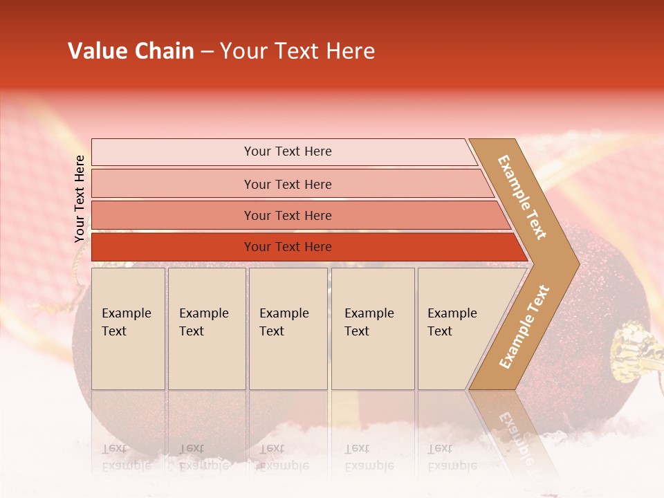 Golden Seasonal Celebrating PowerPoint Template