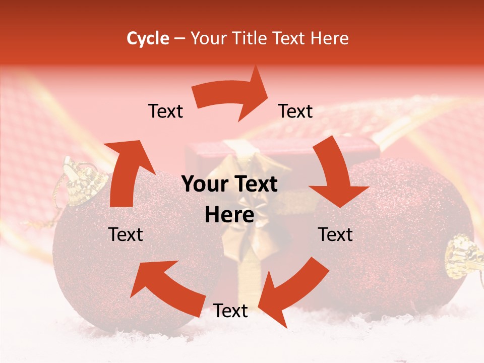 Golden Seasonal Celebrating PowerPoint Template