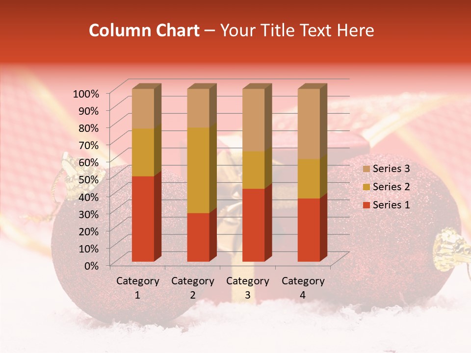 Golden Seasonal Celebrating PowerPoint Template