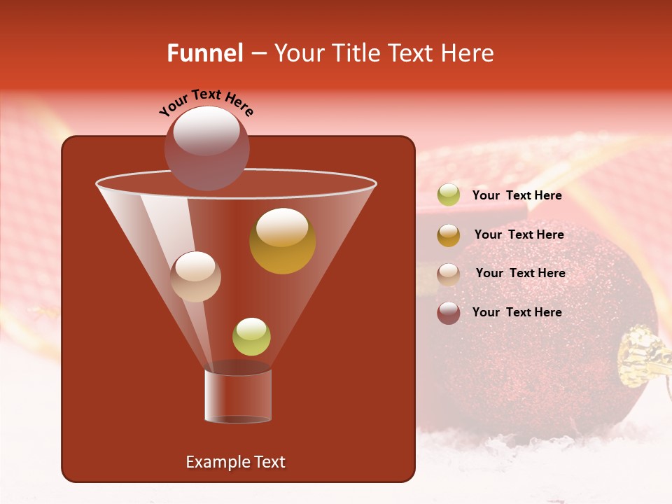 Golden Seasonal Celebrating PowerPoint Template