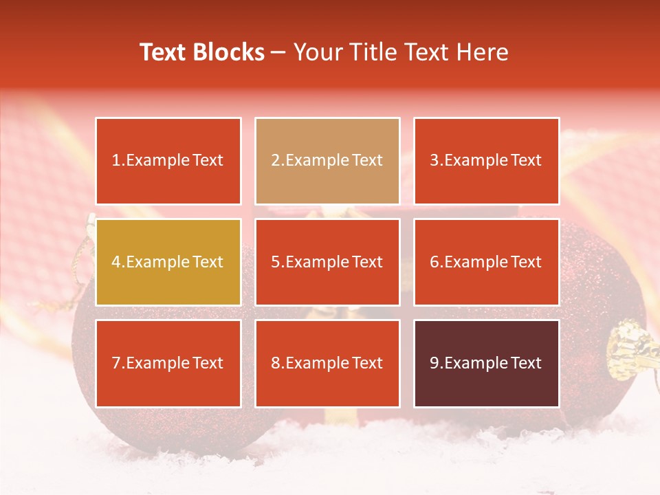 Golden Seasonal Celebrating PowerPoint Template