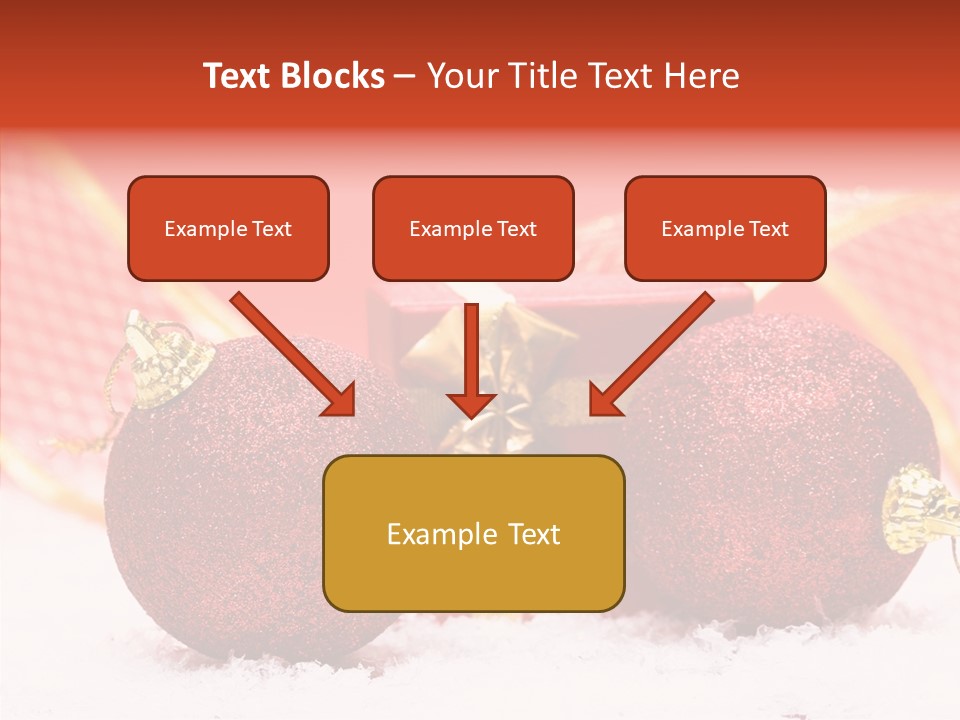 Golden Seasonal Celebrating PowerPoint Template