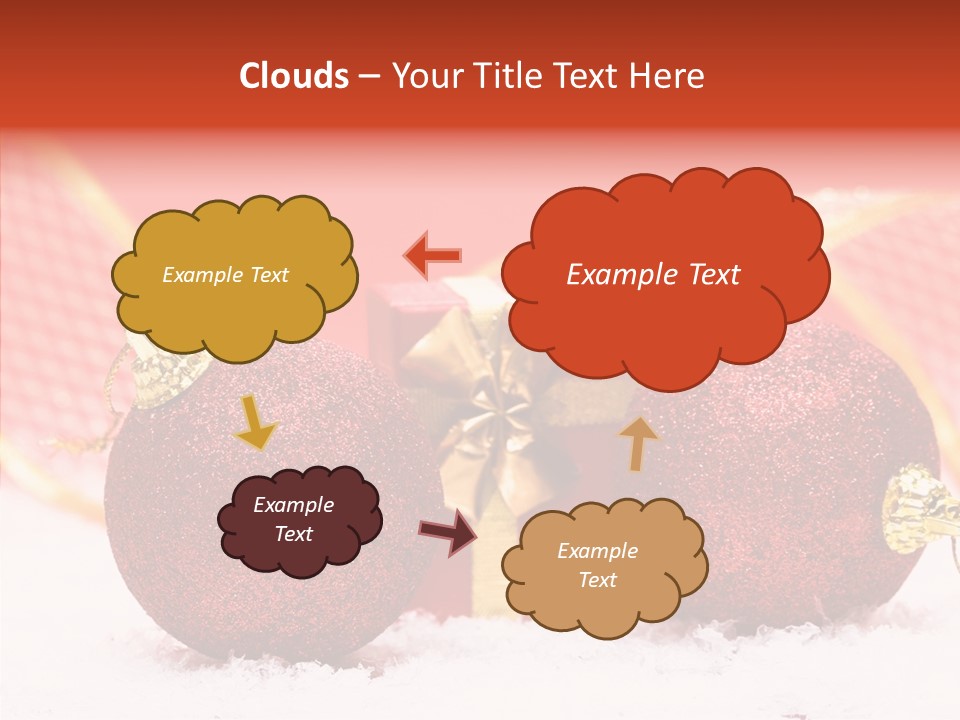 Golden Seasonal Celebrating PowerPoint Template