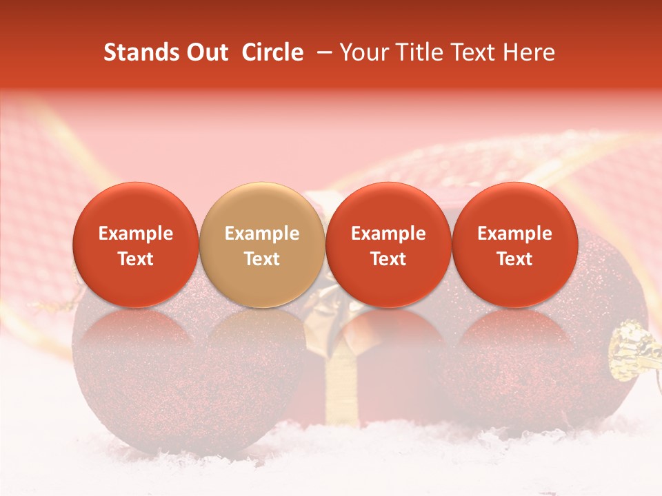Golden Seasonal Celebrating PowerPoint Template