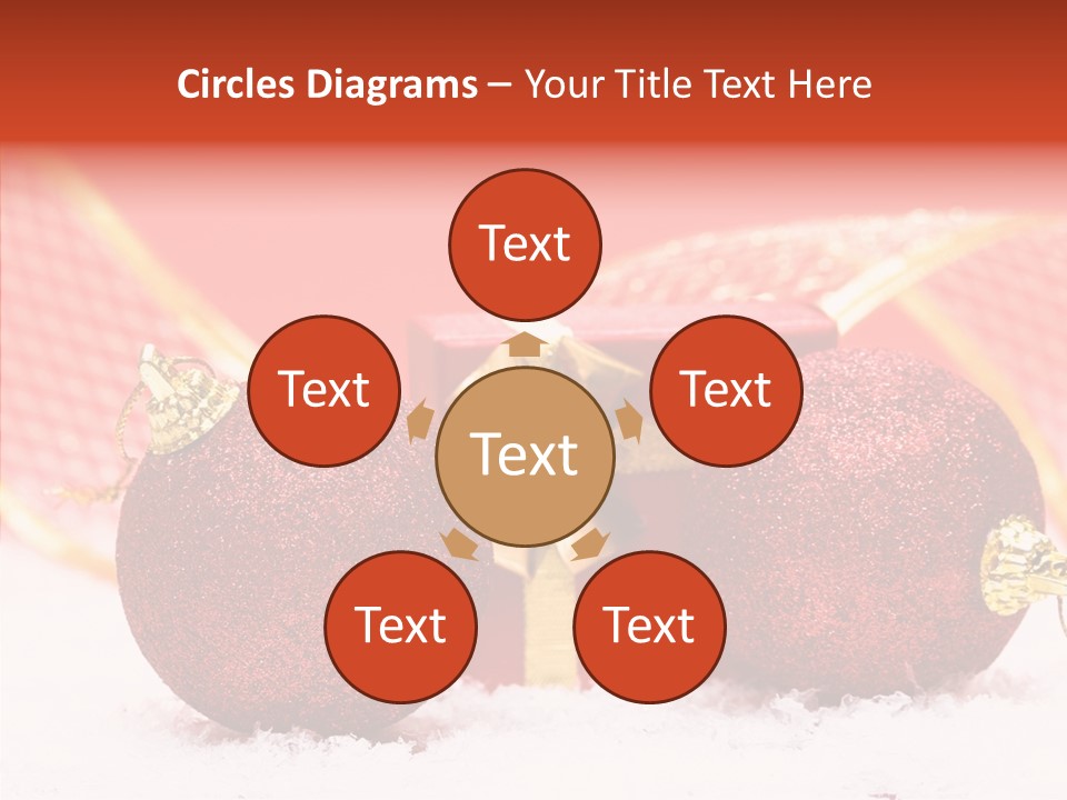 Golden Seasonal Celebrating PowerPoint Template