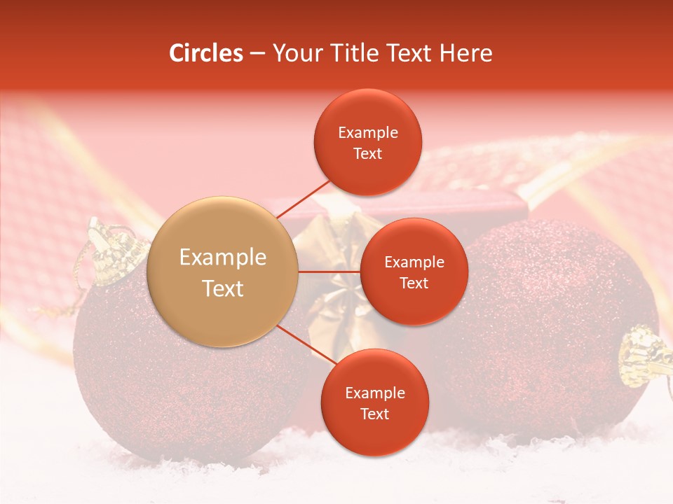 Golden Seasonal Celebrating PowerPoint Template