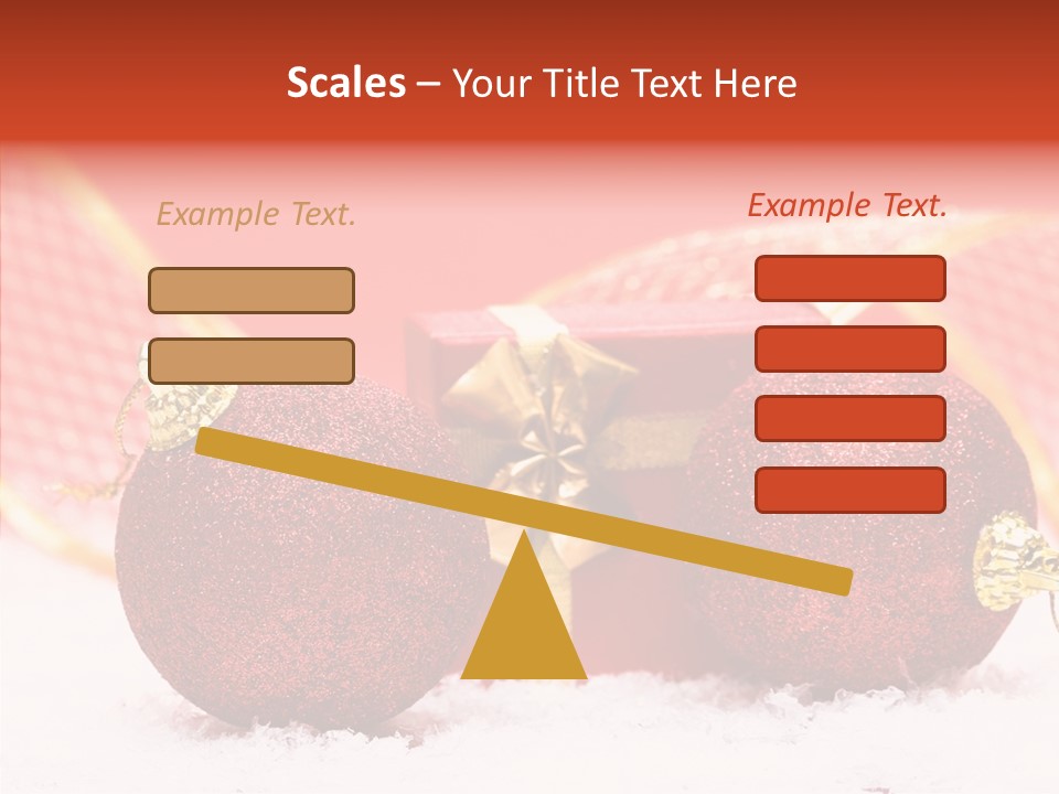 Golden Seasonal Celebrating PowerPoint Template