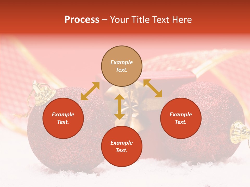 Golden Seasonal Celebrating PowerPoint Template