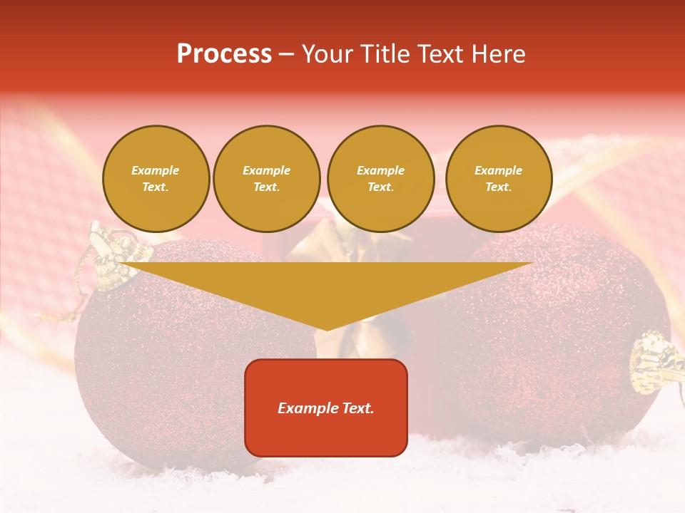 Golden Seasonal Celebrating PowerPoint Template