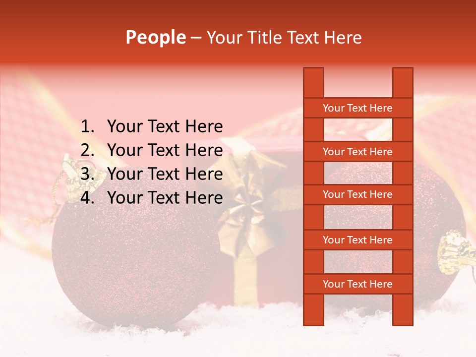 Golden Seasonal Celebrating PowerPoint Template