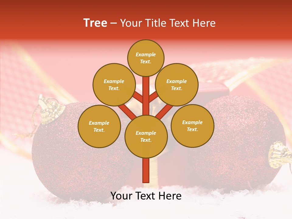 Golden Seasonal Celebrating PowerPoint Template