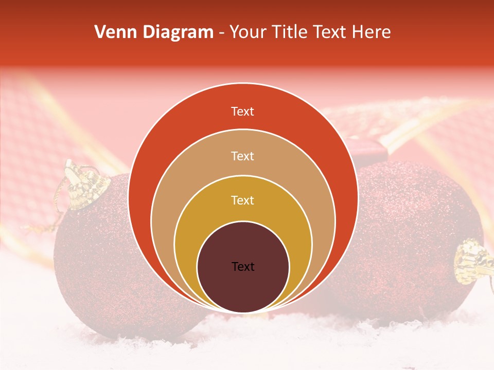 Golden Seasonal Celebrating PowerPoint Template
