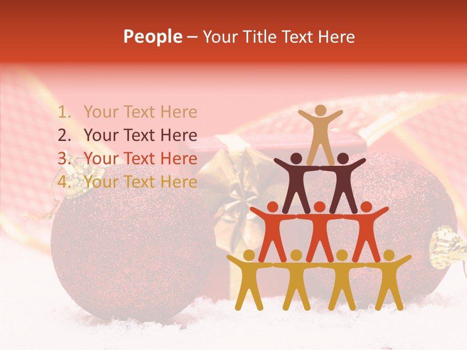 Golden Seasonal Celebrating PowerPoint Template
