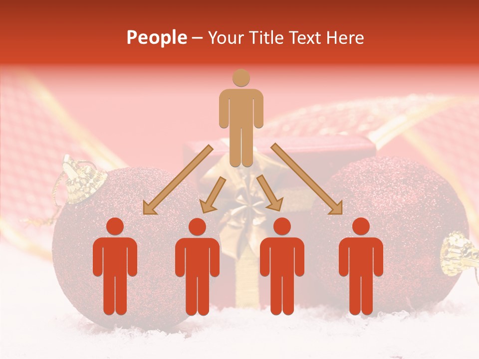 Golden Seasonal Celebrating PowerPoint Template