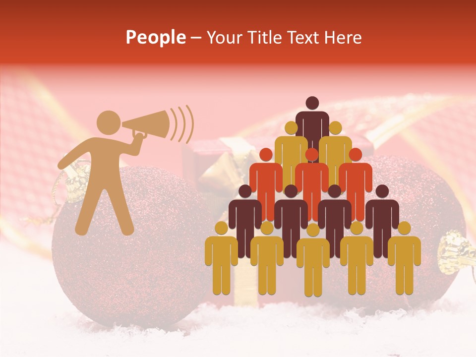 Golden Seasonal Celebrating PowerPoint Template