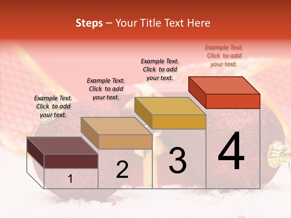 Golden Seasonal Celebrating PowerPoint Template