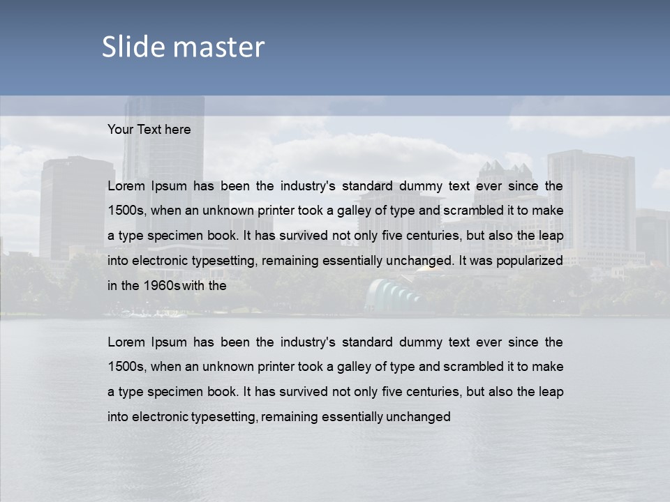 Hdr Urban Florida PowerPoint Template