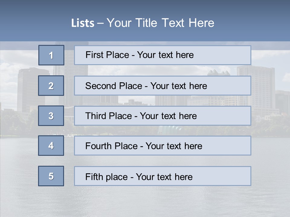 Hdr Urban Florida PowerPoint Template