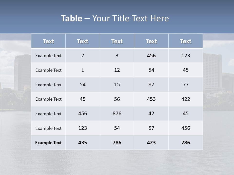 Hdr Urban Florida PowerPoint Template