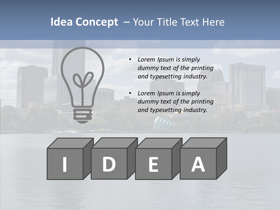 Hdr Urban Florida PowerPoint Template