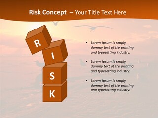 Beach Color Golden PowerPoint Template