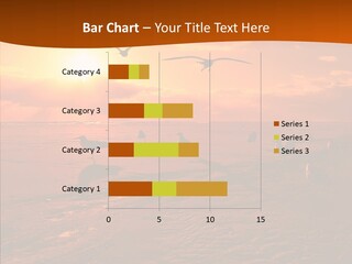 Beach Color Golden PowerPoint Template