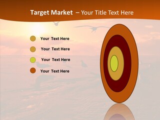 Beach Color Golden PowerPoint Template