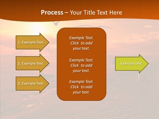 Beach Color Golden PowerPoint Template