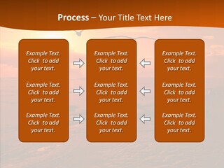 Beach Color Golden PowerPoint Template