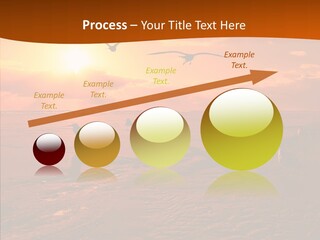 Beach Color Golden PowerPoint Template