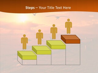 Beach Color Golden PowerPoint Template