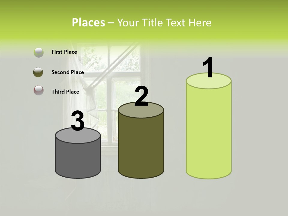 Puddle Inside Building PowerPoint Template