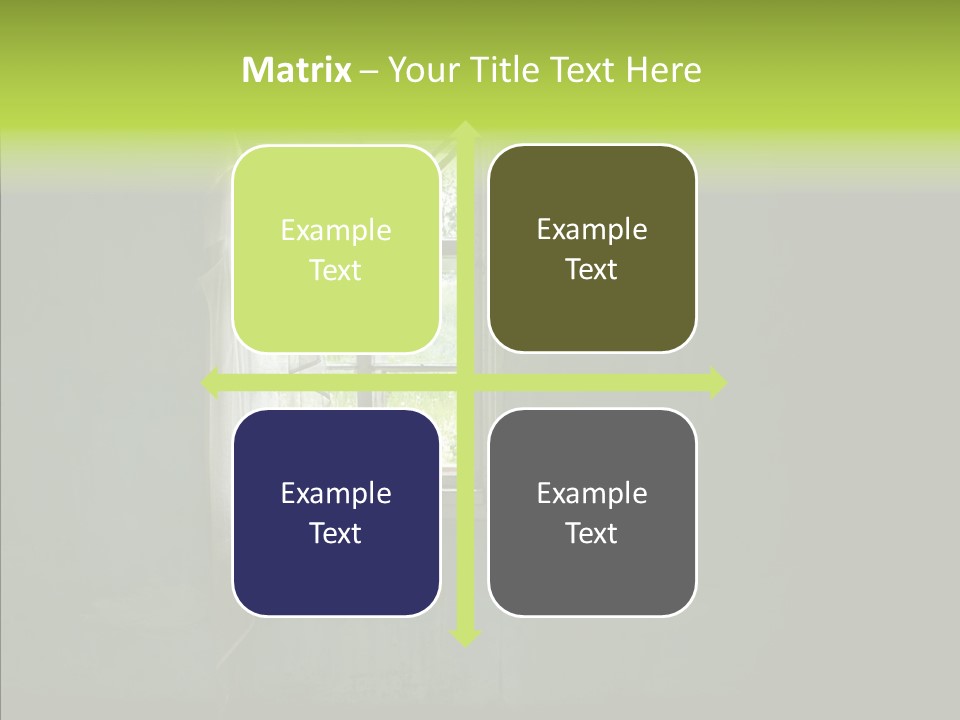 Puddle Inside Building PowerPoint Template