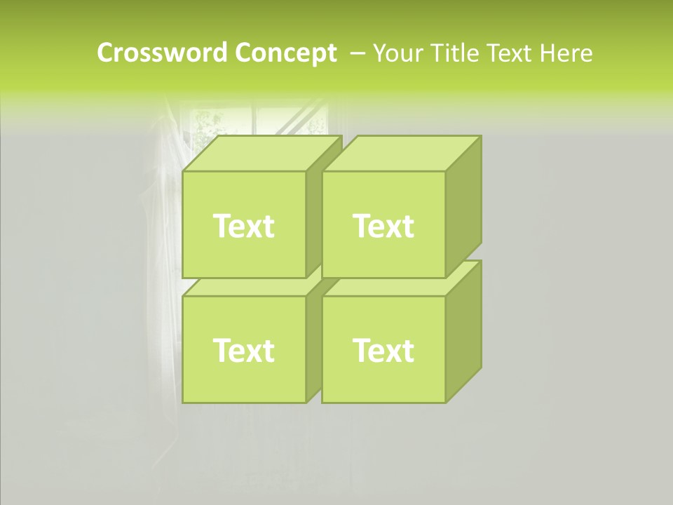 Puddle Inside Building PowerPoint Template