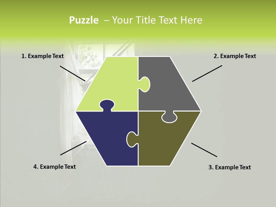 Puddle Inside Building PowerPoint Template