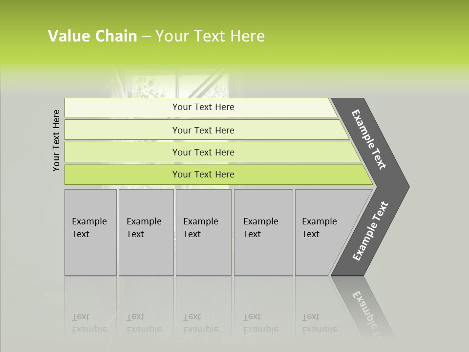 Puddle Inside Building PowerPoint Template