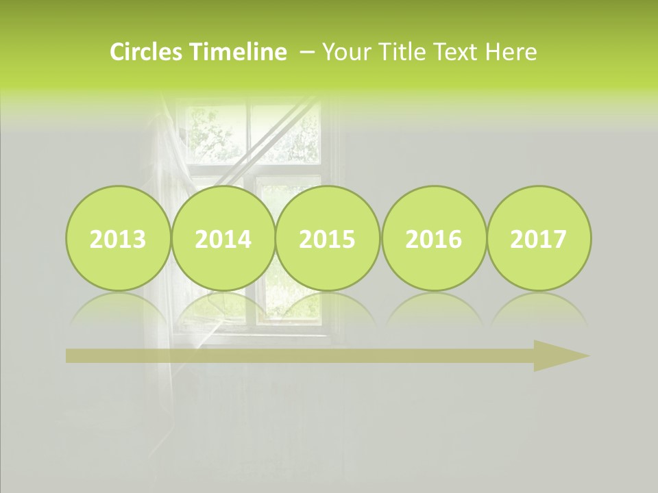 Puddle Inside Building PowerPoint Template