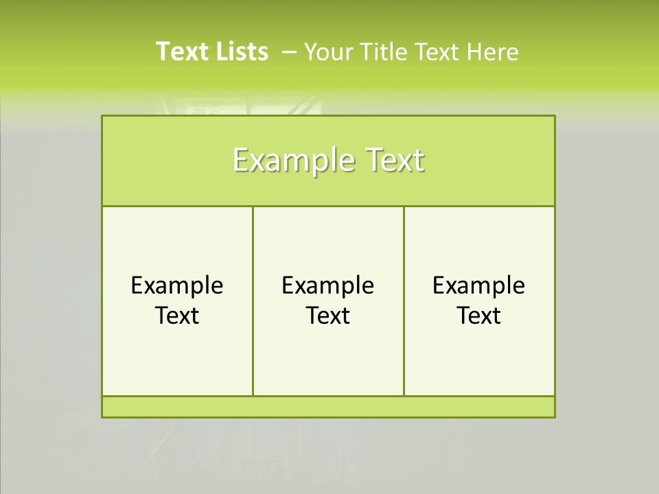 Puddle Inside Building PowerPoint Template
